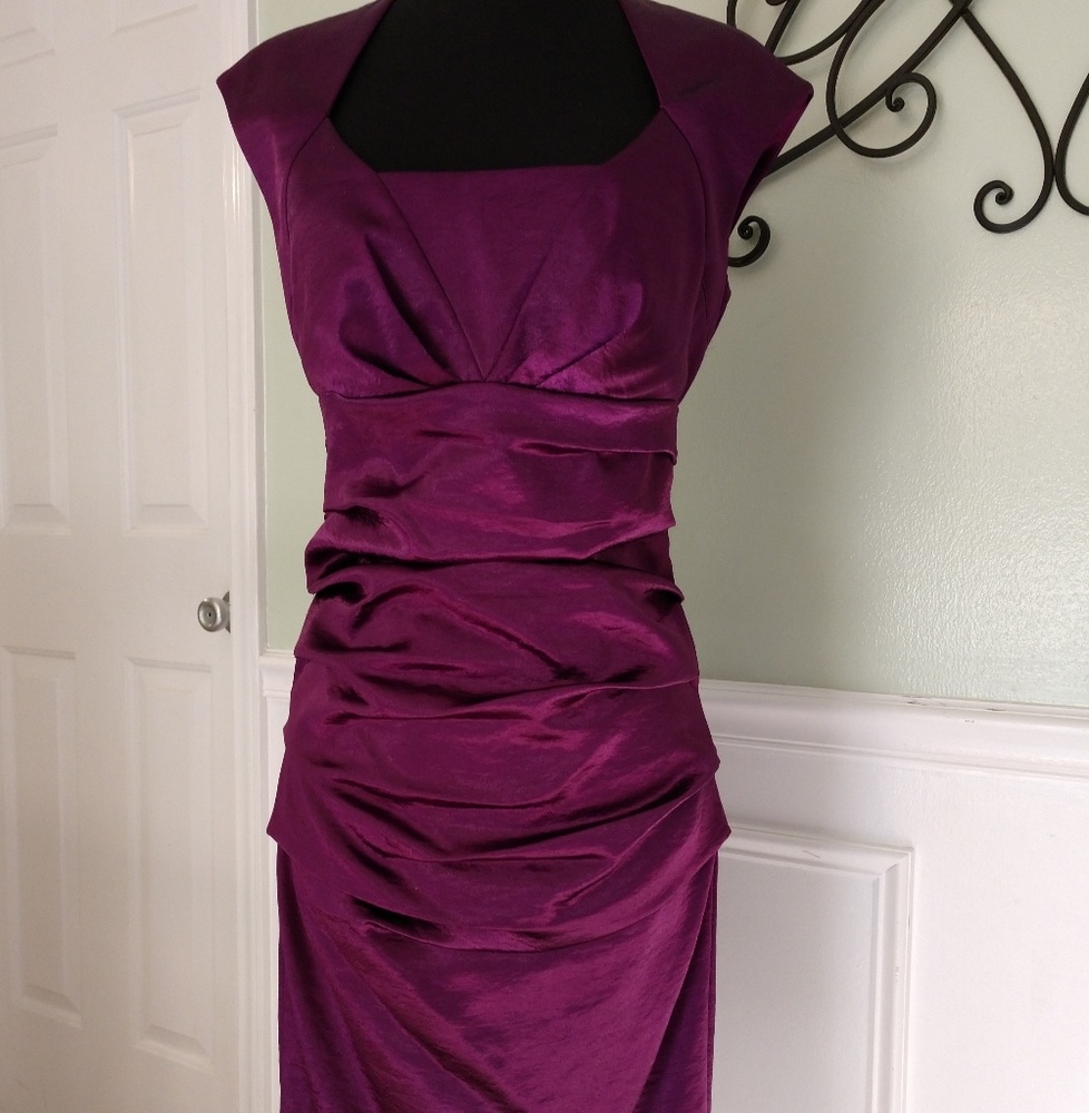 Jax Satin Cocktail Dress